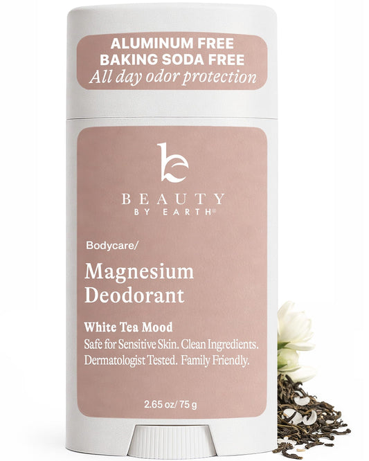 Aluminum Free Deodorant for Men & Women - USA Made with Natural & Organic Ingredients, Fresh Long-Lasting Odor Protection, Baking Soda Free, Non-Irritating Magnesium Deodorant, Sensitive Skin Safe