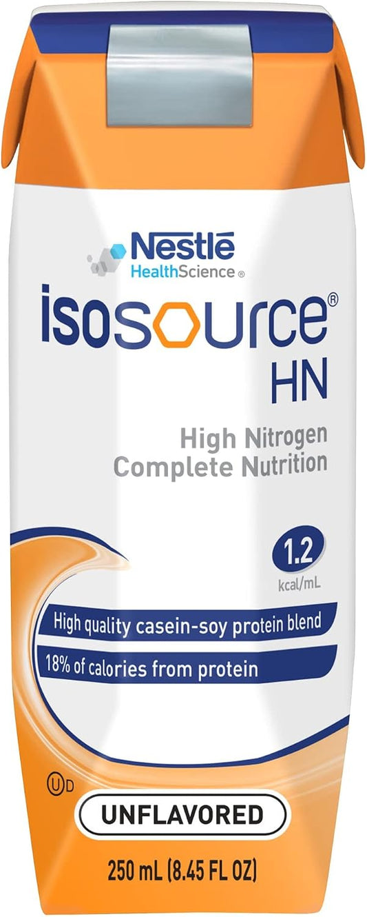 Isosource HN Complete Nutrition, Unflavored, 8.45 Fl Oz, Pack of 24