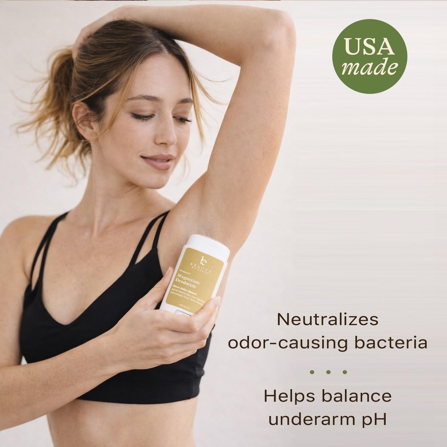 Aluminum Free Deodorant for Men & Women - USA Made with Natural & Organic Ingredients, Fresh Long-Lasting Odor Protection, Baking Soda Free, Non-Irritating Magnesium Deodorant, Sensitive Skin Safe