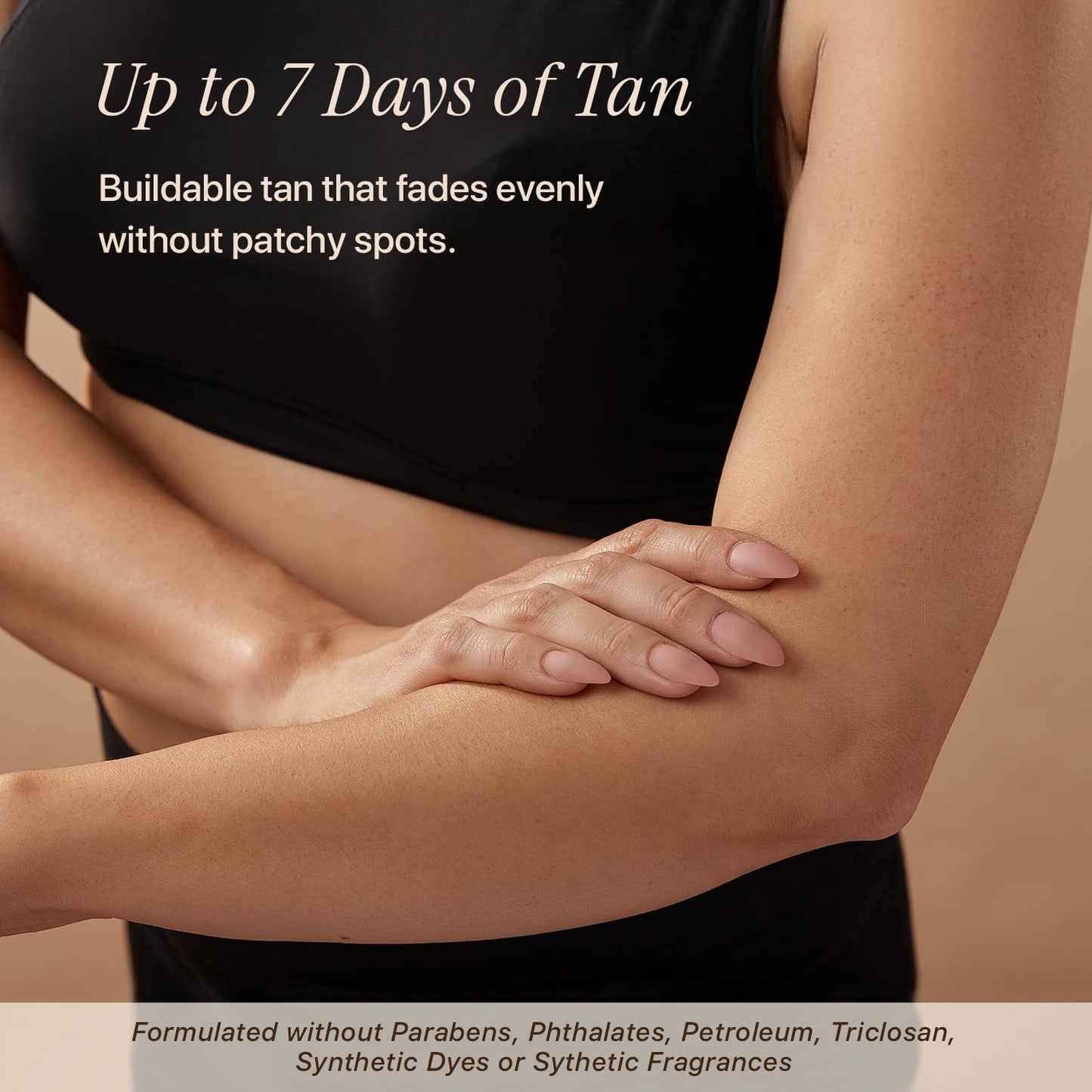 Self Tanner Tanning Mousse Kit - USA Made with Natural & Organic Ingredients, Tan Kit with Kabuki Brush & Mitt, Tanning Foam for Fake Tan, Non Toxic Sunless Tanner, Self Tanners Best Sellers