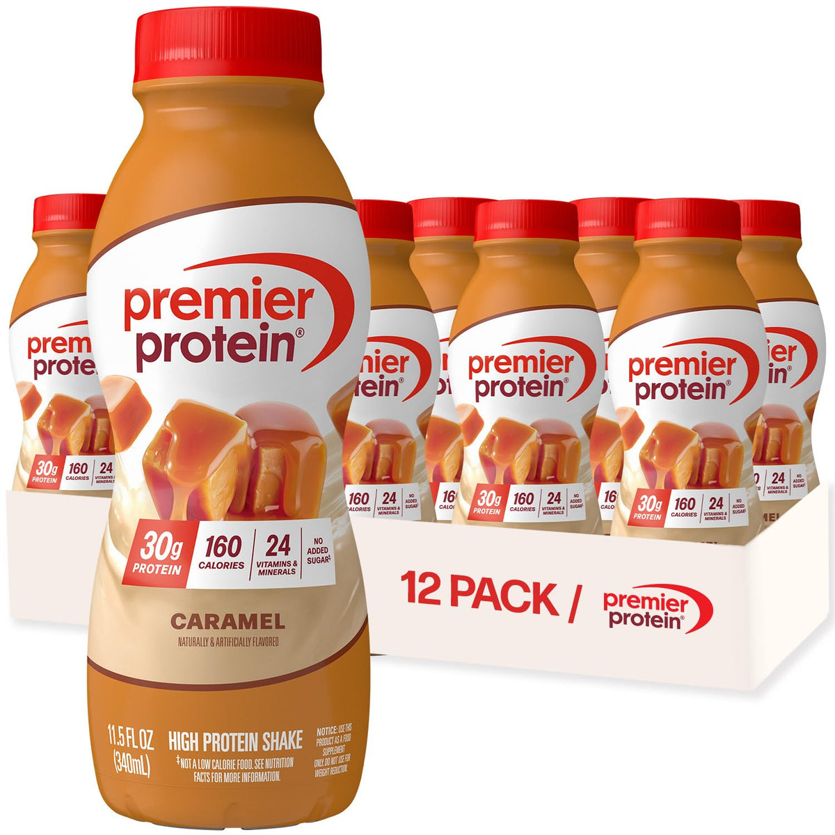 Premier Protein LIMITED EDITION 30g Shake, Pumpkin Spice, 12 Pack