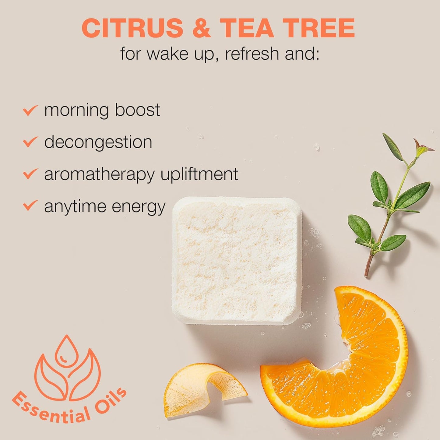 Shower Steamers Aromatherapy - USA Made with Natural Ingredients, Shower Bombs with Essential Oil, Self Care Gifts for Women & Men
