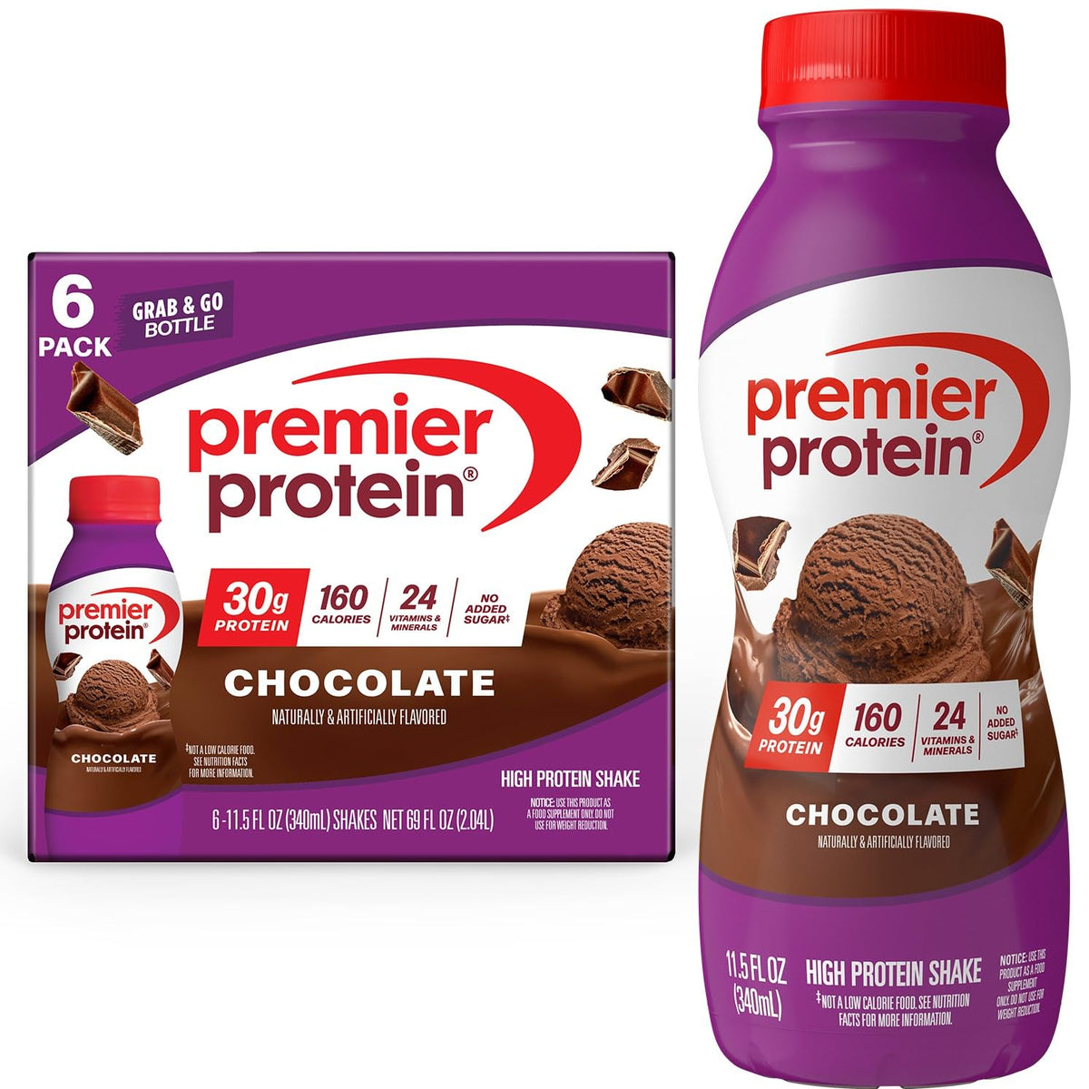 Premier Protein LIMITED EDITION 30g Shake, Pumpkin Spice, 12 Pack