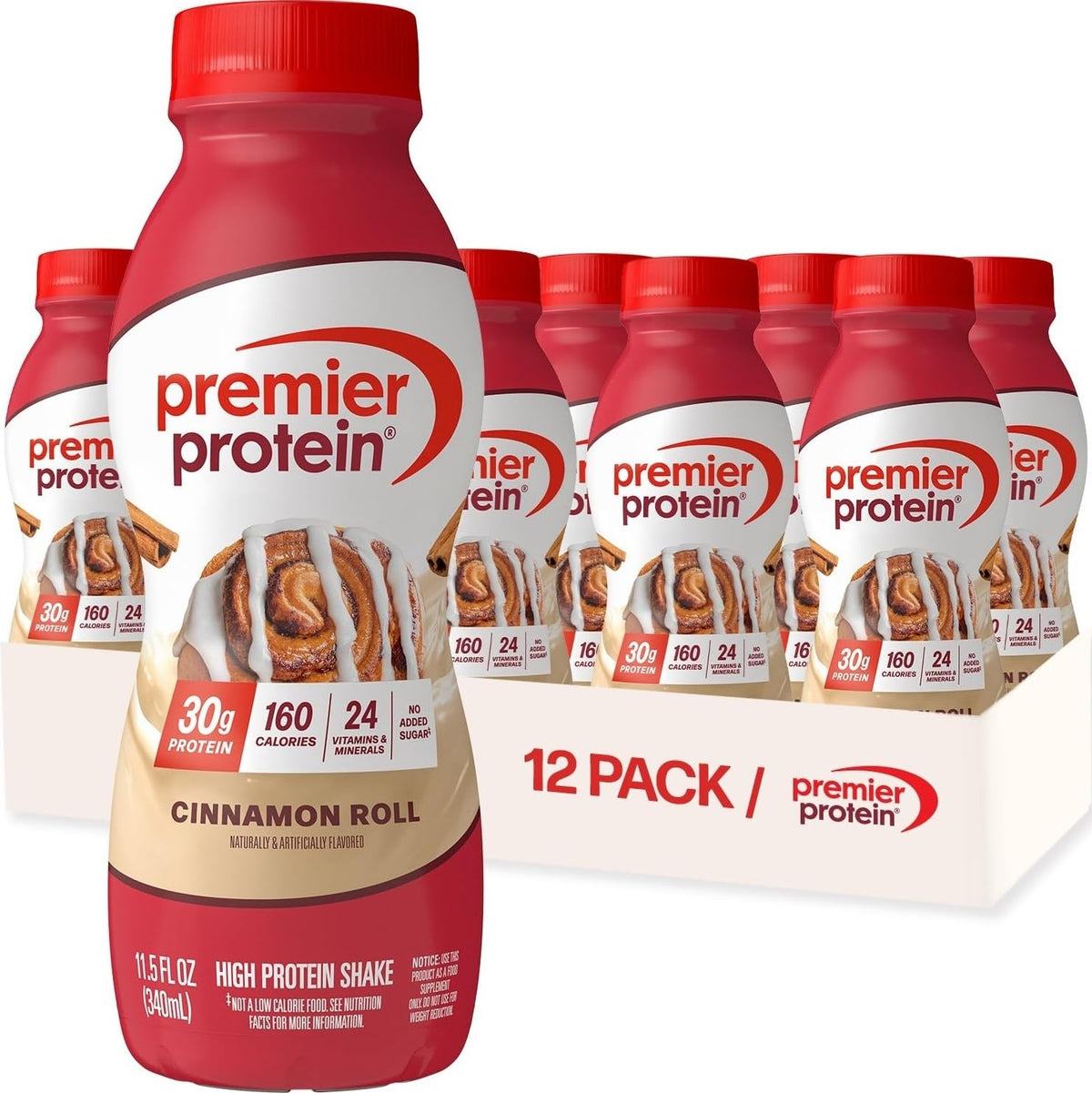 Premier Protein LIMITED EDITION 30g Shake, Pumpkin Spice, 12 Pack