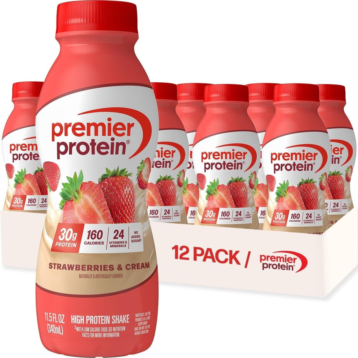 Premier Protein LIMITED EDITION 30g Shake, Pumpkin Spice, 12 Pack