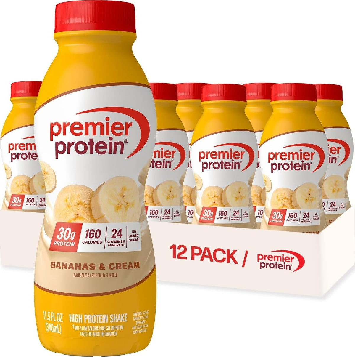 Premier Protein LIMITED EDITION 30g Shake, Pumpkin Spice, 12 Pack