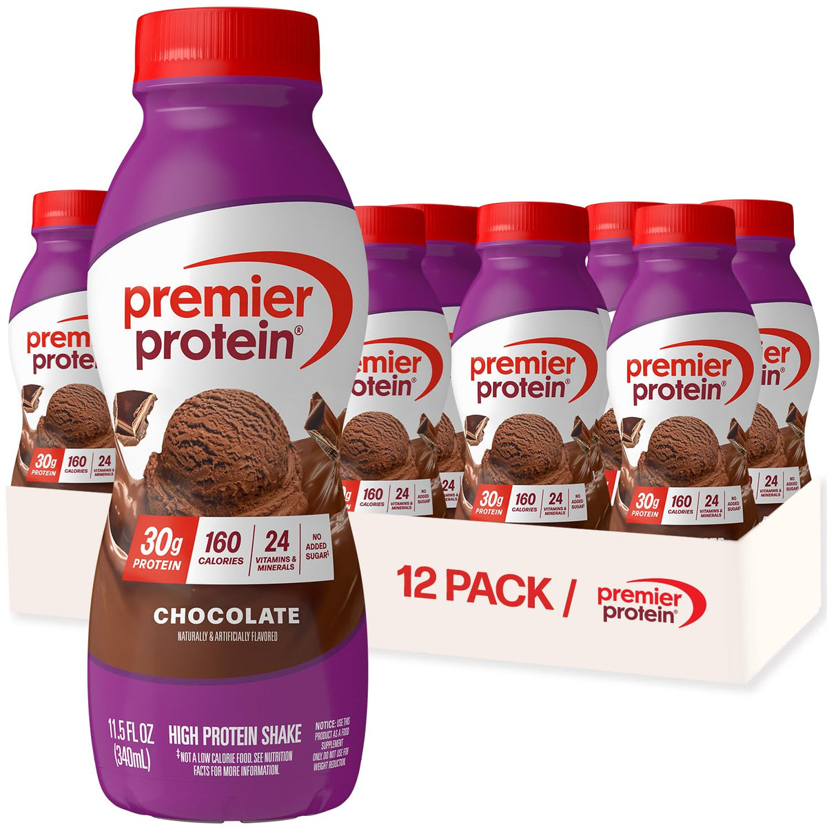 Premier Protein LIMITED EDITION 30g Shake, Pumpkin Spice, 12 Pack