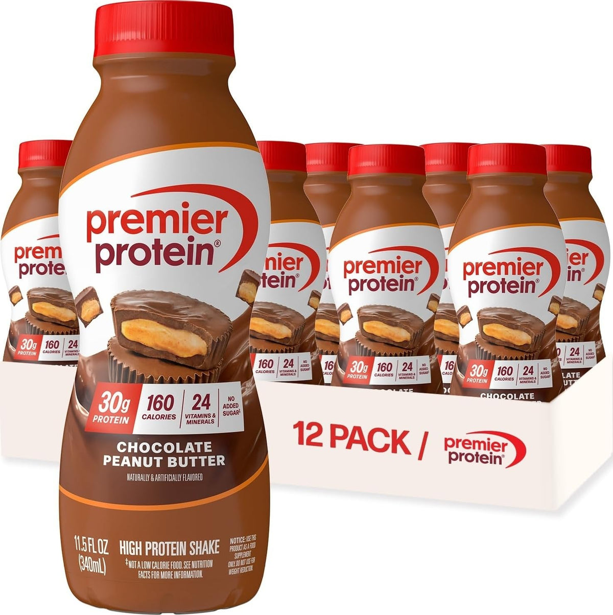Premier Protein LIMITED EDITION 30g Shake, Pumpkin Spice, 12 Pack
