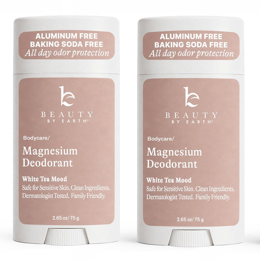 Aluminum Free Deodorant for Men & Women - USA Made with Natural & Organic Ingredients, Fresh Long-Lasting Odor Protection, Baking Soda Free, Non-Irritating Magnesium Deodorant, Sensitive Skin Safe