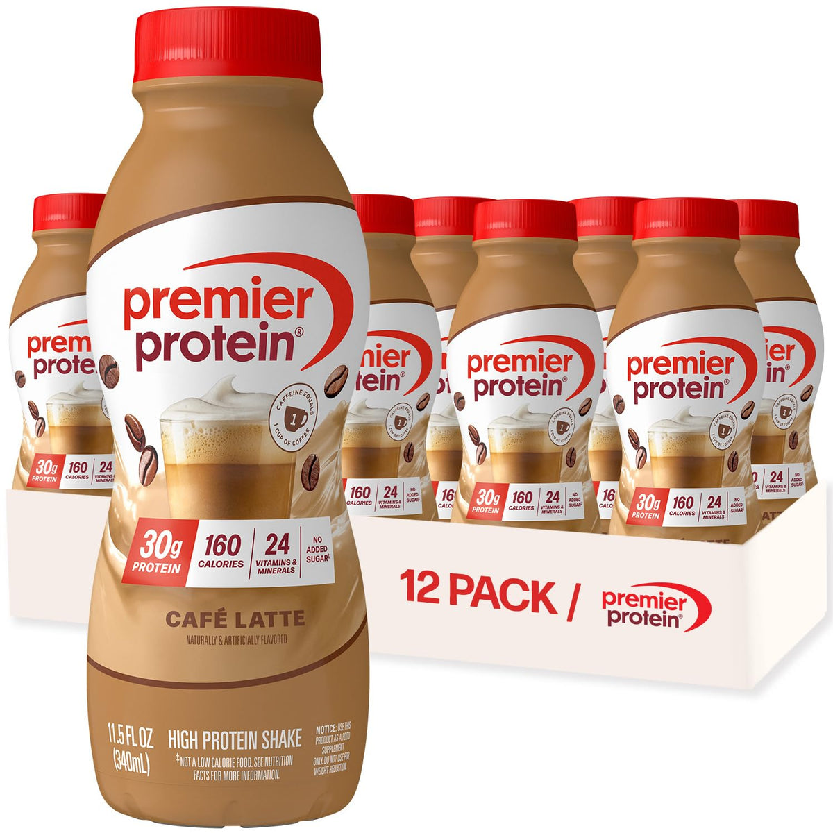 Premier Protein LIMITED EDITION 30g Shake, Pumpkin Spice, 12 Pack