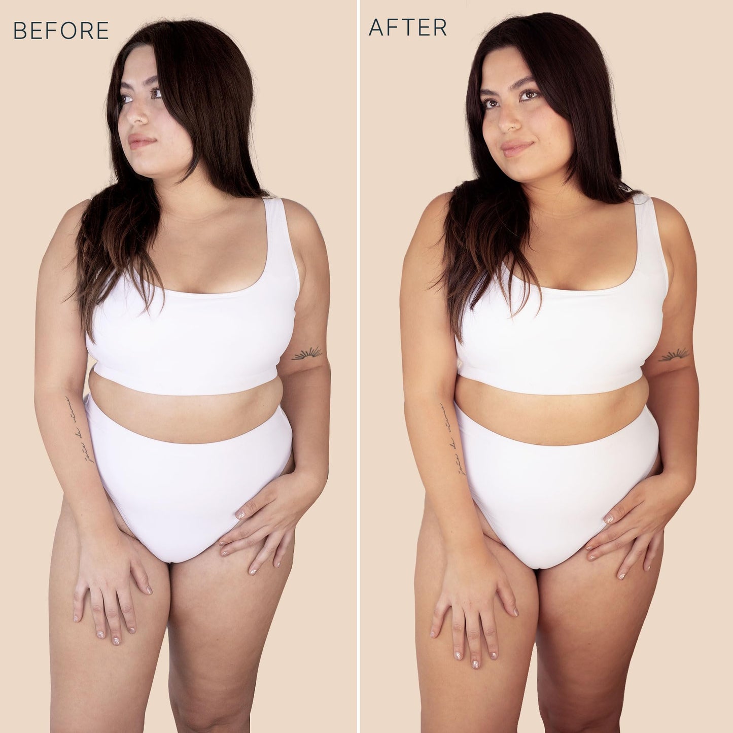 Self Tanner Face & Body - With Organic Aloe Vera & Shea Butter, Sunless Tanning Lotion, Bronzer Buildable Light, Medium or Dark Tan, Fake Tan Self Tanners Best Sellers, 7.5oz (body) 3oz (face)