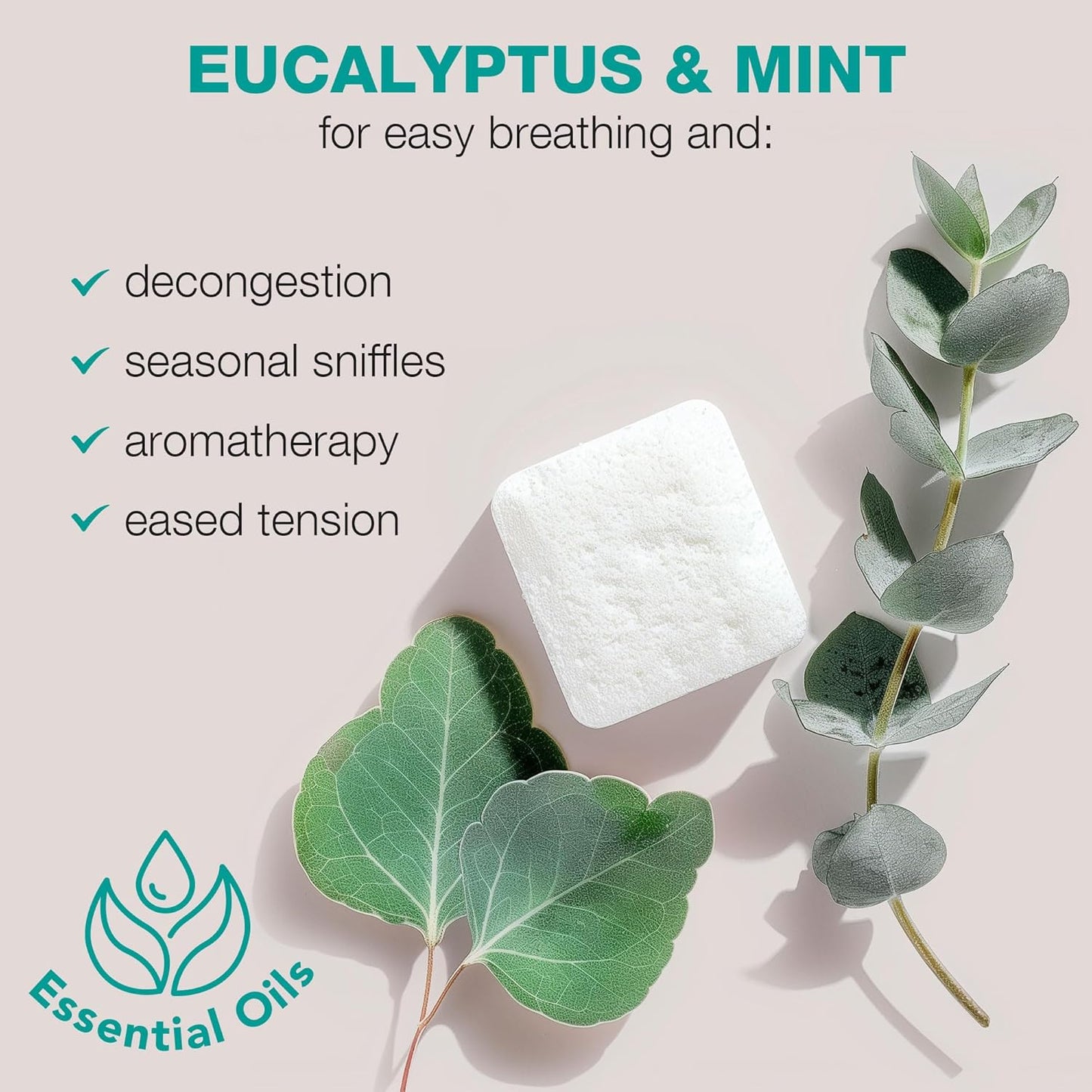 Shower Steamers Aromatherapy - USA Made with Natural Ingredients, Shower Bombs with Essential Oil, Self Care Gifts for Women & Men