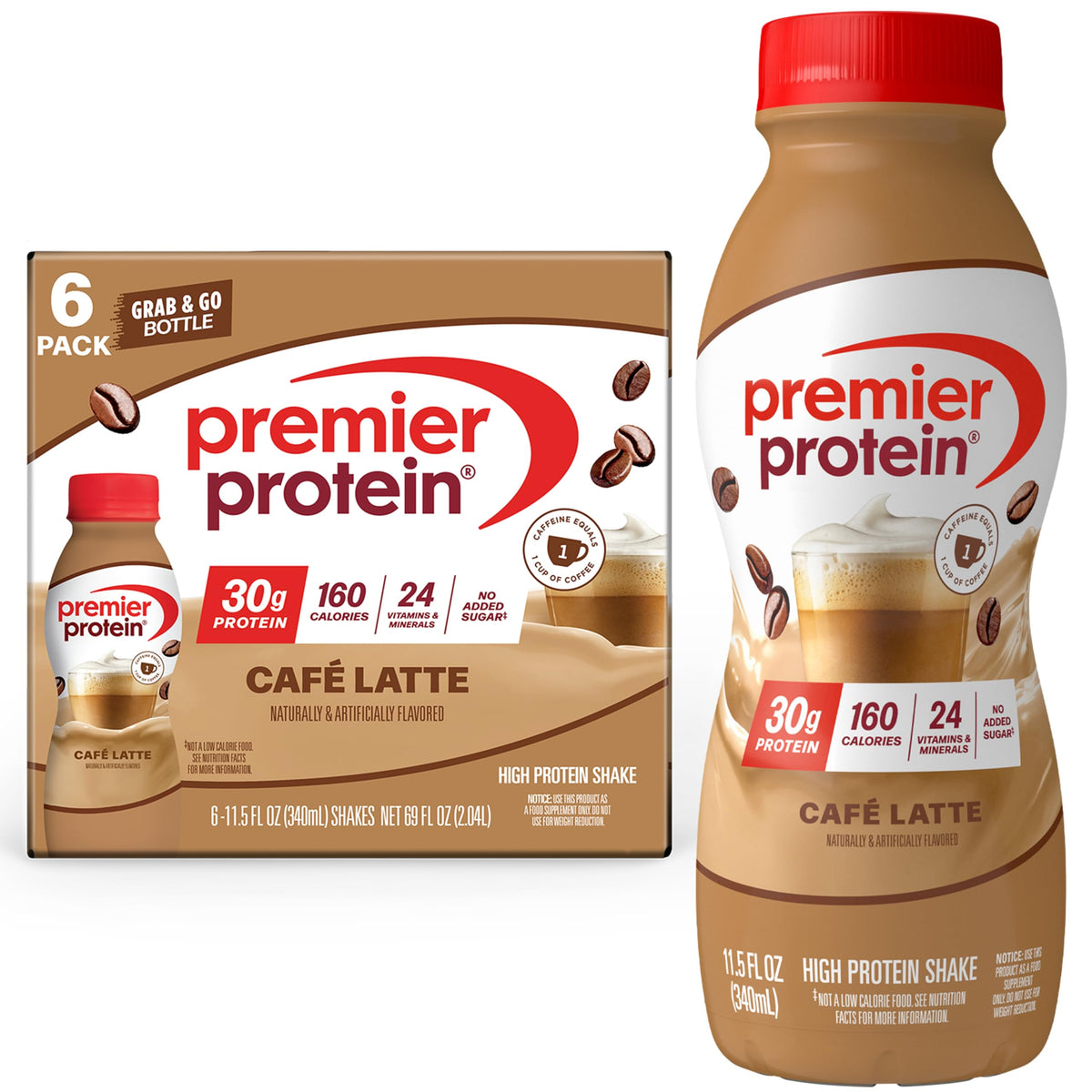 Premier Protein LIMITED EDITION 30g Shake, Pumpkin Spice, 12 Pack