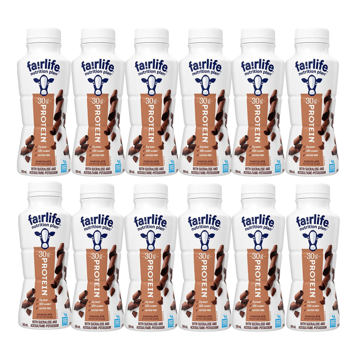 Fairlife Nutrition Plan High Protein Chocolate Shake, World Group Packing Solutions, 11.5 Fl Oz (Pack of 12)